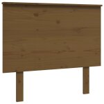 Vidaxl tte de lit marron miel 94x6x82, 5 cm bois massif de pin