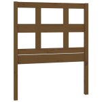 Vidaxl tte de lit marron miel 95, 5x4x100 cm bois massif de pin