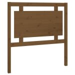 Vidaxl t�te de lit marron miel 95, 5x4x100 cm bois massif de pin