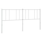 Vidaxl tte de lit mtal blanc 180 cm