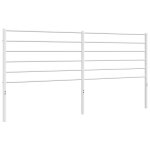 Vidaxl t�te de lit de remplacement m�tal blanc 200 cm
