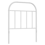 Vidaxl t�te de lit de remplacement m�tal blanc 75 cm