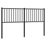 Vidaxl tête de lit métal noir 160 cm Vidaxl tête de lit métal noir 160 cm