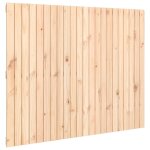 Vidaxl tte de lit murale 140x3x110 cm bois massif de pin