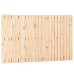 Vidaxl tte de lit murale 140x3x90 cm bois massif de pin