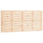 Vidaxl t�te de lit murale 141x3x63 cm bois massif de pin