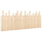 Vidaxl t�te de lit murale 204x3x80 cm bois massif de pin