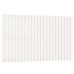 Vidaxl t�te de lit murale blanc 147x3x90 cm bois massif de pin