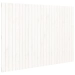 Vidaxl t�te de lit murale blanc 159, 5x3x110 cm bois massif de pin