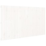 Vidaxl tête de lit murale blanc 204x3x110 cm bois massif de pin Vidaxl tête de lit murale blanc 204x3x110 cm bois massif de pin