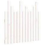 Vidaxl tte de lit murale blanc 82, 5x3x80 cm bois massif de pin