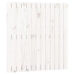 Vidaxl t�te de lit murale blanc 82, 5x3x90 cm bois massif de pin