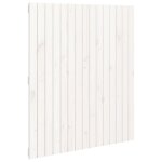 Vidaxl tête de lit murale blanc 95, 5x3x110 cm bois massif de pin Vidaxl tête de lit murale blanc 95, 5x3x110 cm bois massif de pin