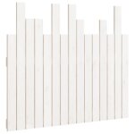 Vidaxl tte de lit murale blanc 95, 5x3x80 cm bois massif de pin
