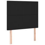 Vidaxl t�te de lit noir 80x5x118 / 128 cm similicuir