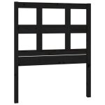 Vidaxl tête de lit noir 95, 5x4x100 cm bois massif de pin Vidaxl tête de lit noir 95, 5x4x100 cm bois massif de pin