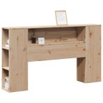 Vidaxl tête de lit avec rangement 135 cm bois massif de pin Vidaxl tête de lit avec rangement 135 cm bois massif de pin