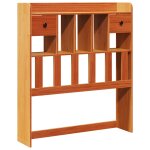 Vidaxl tête de lit avec rangement cire marron 75 cm bois massif de pin Vidaxl tête de lit avec rangement cire marron 75 cm bois massif de pin
