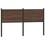 Vidaxl t�te de lit de remplacement ch�ne marron 140 cm