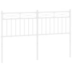 Vidaxl t�te de lit de remplacement m�tal blanc 135 cm