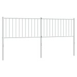 Vidaxl t�te de lit de remplacement m�tal blanc 180 cm