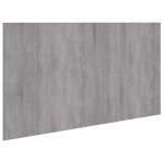 Vidaxl t�te de lit sonoma gris 160x1, 5x80 cm bois d'ing�nierie