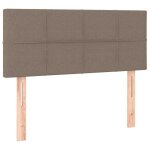 Vidaxl t�te de lit taupe 100x5x78 / 88 cm tissu