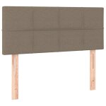 Vidaxl tte de lit taupe 80x5x78 / 88 cm tissu