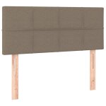 Vidaxl tte de lit taupe 90x5x78 / 88 cm tissu