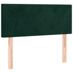 Vidaxl t�te de lit vert fonc� 80x5x78 / 88 cm velours