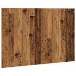 Vidaxl t�te de lit vieux bois 120x1, 5x80 cm bois d'ing�nierie