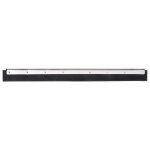 Vidaxl tte de raclette de sol 55x2x5 cm acier et caoutchouc