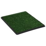 Vidaxl toilette pour animaux avec plateau et gazon artificiel vert wc Vidaxl toilette pour animaux avec plateau et gazon artificiel vert wc