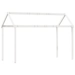 Vidaxl toit de lit pour enfants 207x95, 5x159 cm bois de pin massif