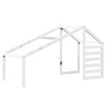 Vidaxl toit de lit pour enfants blanc 188x97x113 cm bois de pin massif