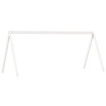 Vidaxl toit de lit pour enfants blanc 199x95, 5x88cm bois de pin massif