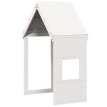 Vidaxl toit de lit pour enfants blanc 55x99x139, 5cm bois de pin massif