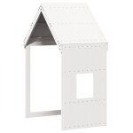 Vidaxl toit de lit pour enfants blanc 60x89x134, 5cm bois de pin massif