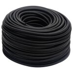 Vidaxl tuyau d'air hybride noir 0, 6  100 m caoutchouc et pvc