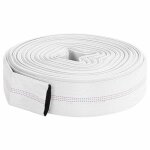 Vidaxl tuyau plat 20 m 2  pvc