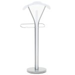 Vidaxl valet de chambre 45 x 35 x 107 cm blanc