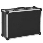 Vidaxl valise � outils 46 x 33 x 16 cm noir aluminium