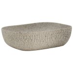 Vidaxl vasque  poser gris rectangulaire 48x37, 5x13, 5 cm cramique