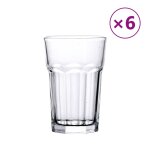 Vidaxl verres 6 pcs 415 ml