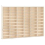 Vidaxl vitrine de collection en bois avec 60 compartiments 60 x 4, 5 x 40, 5 cm