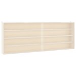 Vidaxl vitrine de collection en bois avec portes 100x8, 5x37 cm