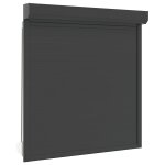 Vidaxl volet roulant aluminium 140x150 cm anthracite