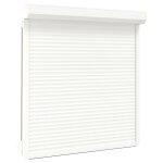 Vidaxl volet roulant aluminium 140x150 cm blanc