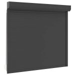 Vidaxl volet roulant aluminium 160x150 cm anthracite