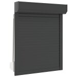 Vidaxl volet roulant aluminium 70x100 cm anthracite